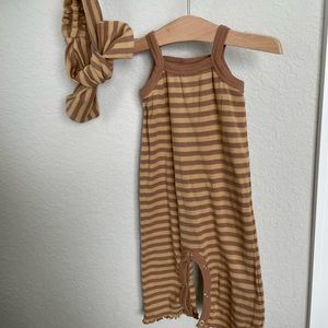 KateQuinn tank top romper with bow